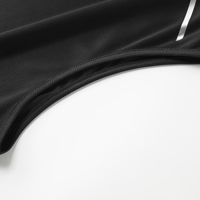 6pcs Set Summer Ice Sliky Fiber Fabric Men's Sleeveless T-Shirt Sports Quick-Dry Vest New Breathable Stretch Tank Top