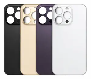 Back Glass Battery Cover Replacement for iPhone 14 Pro Max – Big Hole Design (With LG)