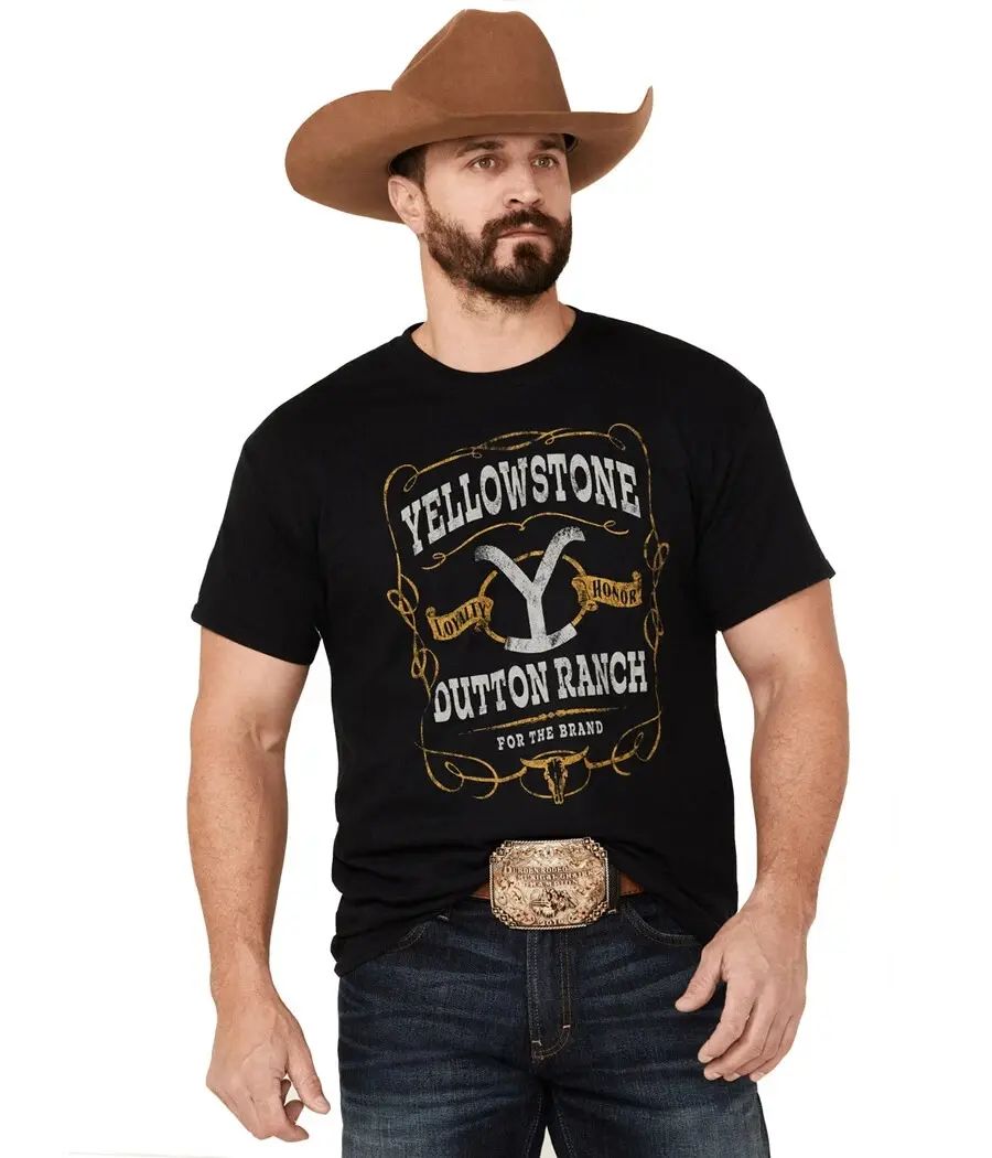 Yellowstone Dutton Ranch Label T-Shirt