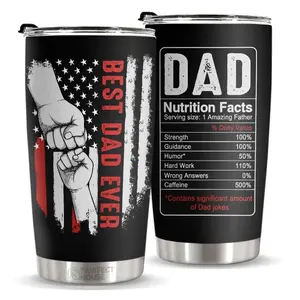 Birthday Gifts for Dad, Husband, Stepdad, New Dad, Grandpa, Uncle - 20 Oz Tumbler, Unique Gifts  Ideas for Him, Father in Law from Daughter