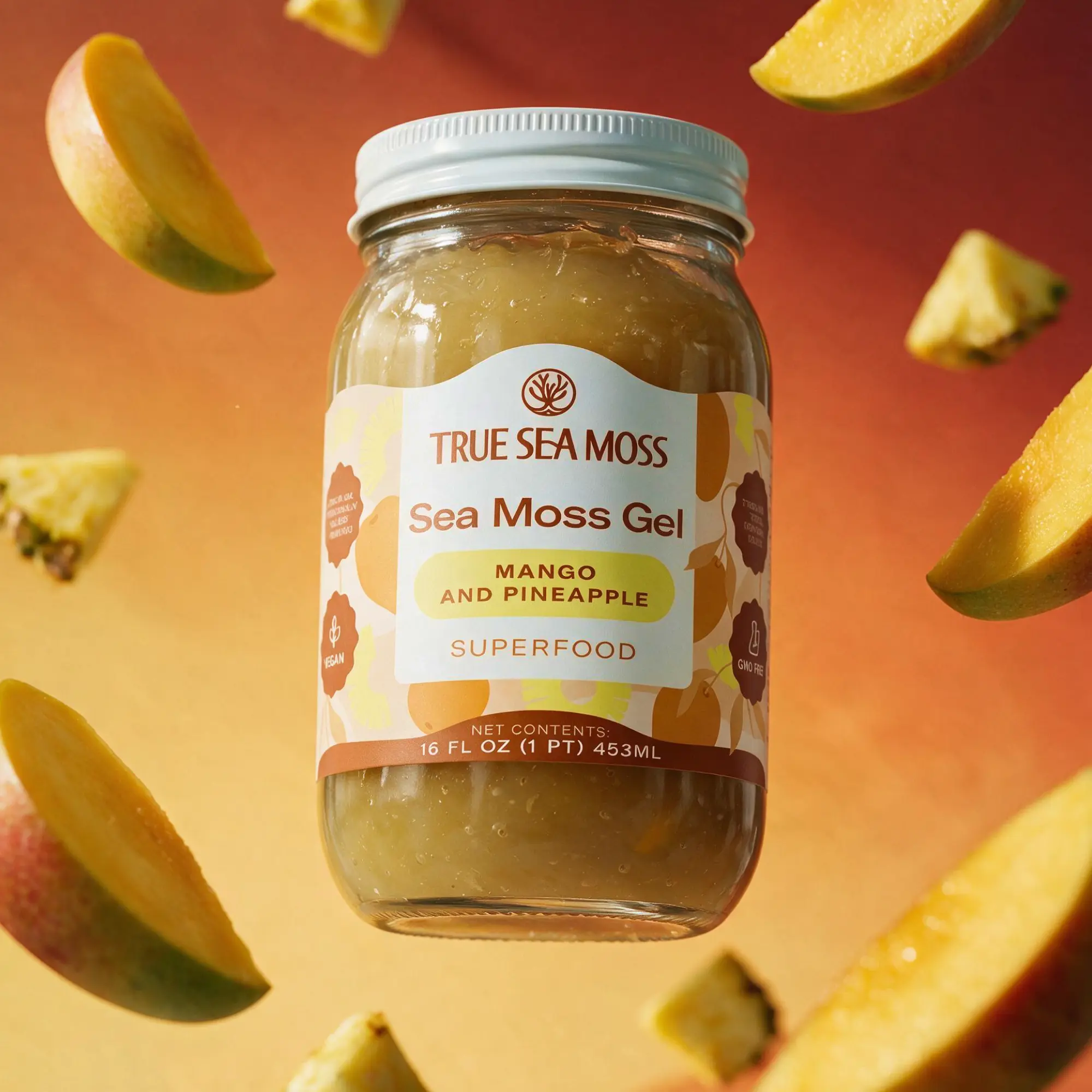 True Sea Moss Irish Sea Moss Gel | Multiple Flavors – Rich in Essential Minerals & Vitamins – supports vitality