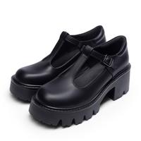 BLACK-PU【T-Strap】