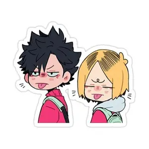 Funny Haikyuu Anime sticker