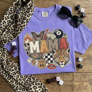 Retro Mama Vintage Tee - Comfort Colors