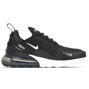 Nike Air Max 270 Black White AH6789-001 Women's Fashion Sneaker New
