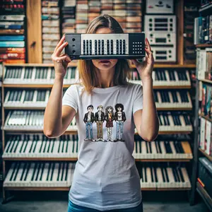 Harry, Ron, Hermione & Hagrid as The Ramones – Punk Rock Graphic Tee