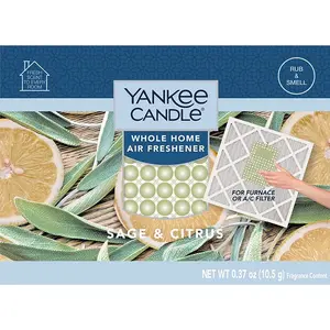 Yankee Candle Whole Home Air Freshener, Sage & Citrus Protect Plus Air