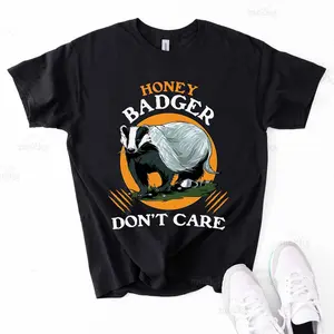 Honey Badger Don't Care Do I Look Like I Care Funny Shirt, Honey Badgers Costume Gift Tees, Cute Cool Adorable Animal Lover Shirts