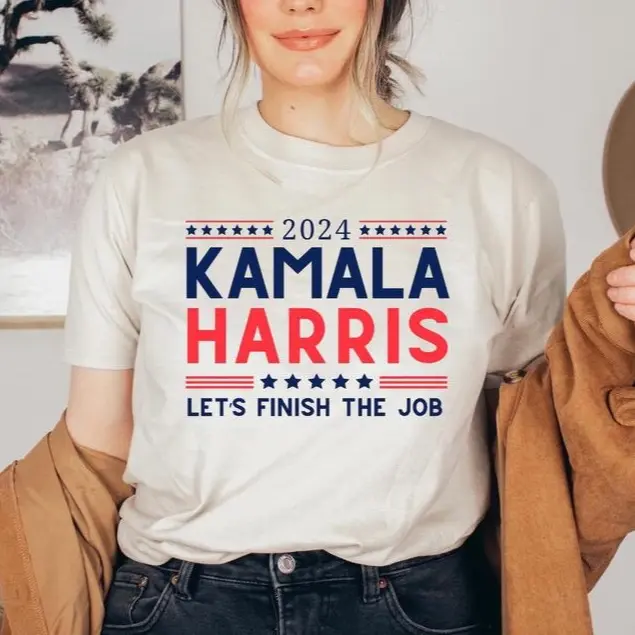 Kamala 2024 Rally Shirt for Men - President Kamala Harris Shirt in Sizes S-3XL - Top, Menswear