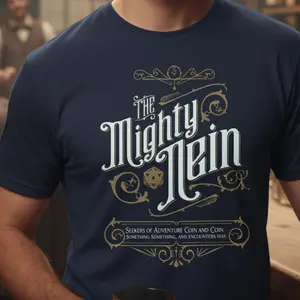 The Mighty Nein Roleplaying Game Shirt, DND Inspired Fantasy Tavern T-Shirt for Critical Dice Rollers and Adventure Lovers