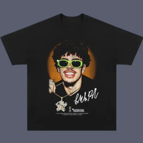 Bootleg V2 Lamelo Ball Vintage Tee, Lamelo Ball T-Shirt, Unisex Basketball Shirt, Graphic Tees, Sweatshirt Menswear Womenswear Streetwear