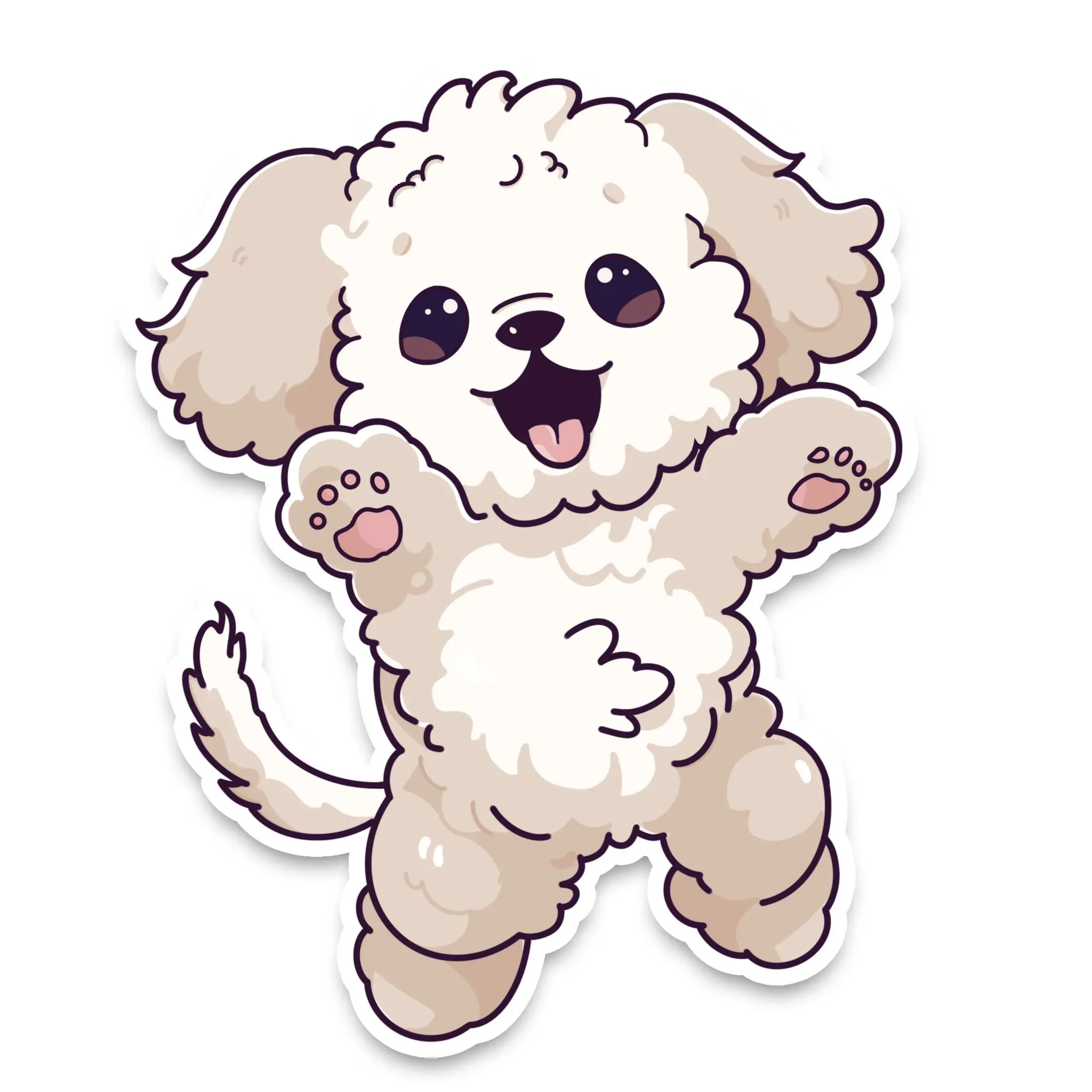Jumping Finn Sticker