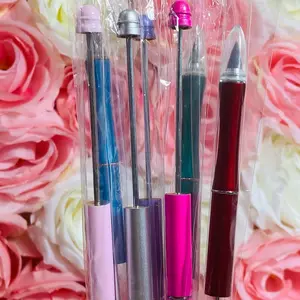 Beadable Pencil, 2 pcs Metal