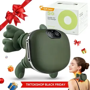 Master Hand Neck & Shoulder Massager – Electric Cervical Massager, Wireless Portable Electric Acupressure 4D Kneading Massage Real Hand-Like Muscle Massage for Neck Shoulders & Hands