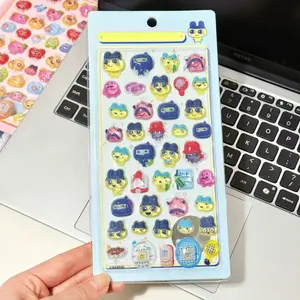 Tamagotchi Stickers Children Cartoon DIY Scrapbook Laptop Decals Bonbon Drop Party Favors Gifts for Girls Boys