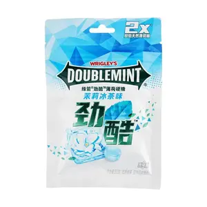 DOUBLEMINT Cool Mint Hard Candy, Jasmine Iced Tea Flavor, 20.5g - Refreshing Breath Freshener