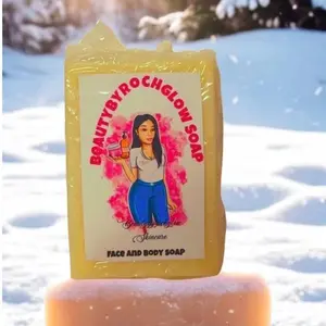 Beautybyrochglow face and body soap