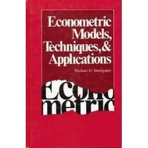 USED Book - Econometric Models, Techniques, and Applications by Michael D. Intriligator (Hardcover) - english
