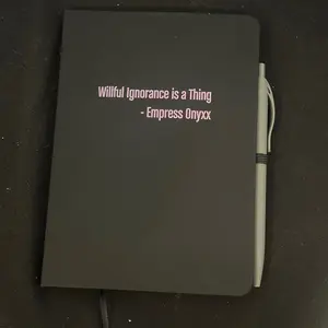 Willful Ignorance Is A Thing Journal PU Leather