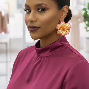 The Gilded Fête Statement Earrings