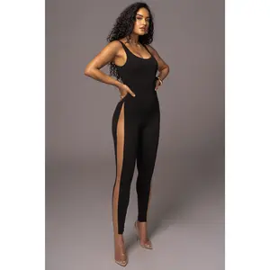 Noir Night Fall Tank Jumpsuit