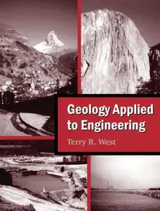 USED-Geology Applied to Engineering by Terry R. West (Hardcover)