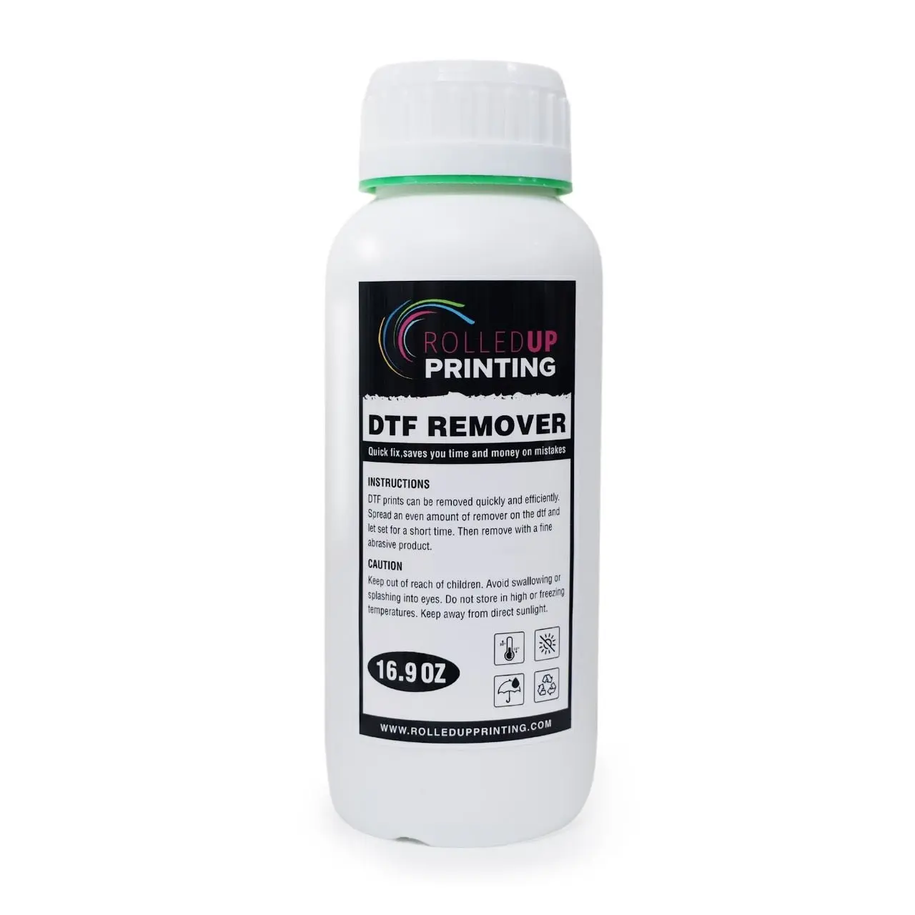 DTF Transfer Remover - 16.9 fl oz with Syringe