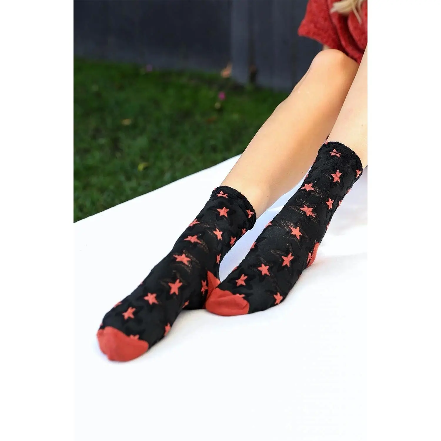 Eco-Friendly Star Design Fuzzy Socks for Women & Men Ultra Soft Cozy Winter Thermal Socks, Breathable Non-Slip Lounge & Sleep Socks, Sustainable Plush Warm Home Slipper Socks