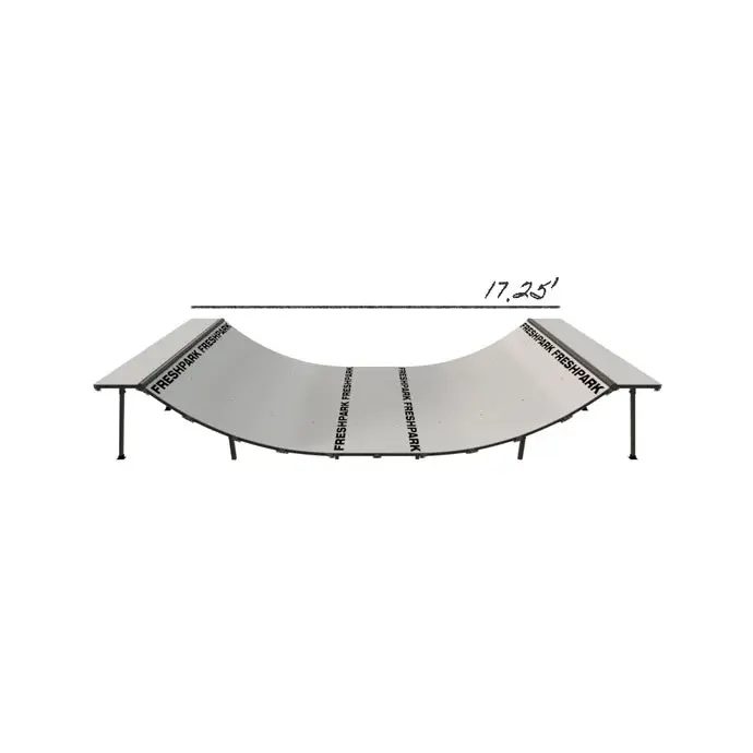 Portable Mini Ramp Halfpipe – 3' H x 8' W