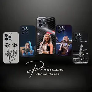 WWE Liv Morgan Phone Compatible with iPhone 12/13/14/15/16/17 (Pro Max/Plus) Suitable as a Gift for Friends and Family Soft Silicone Black Cover