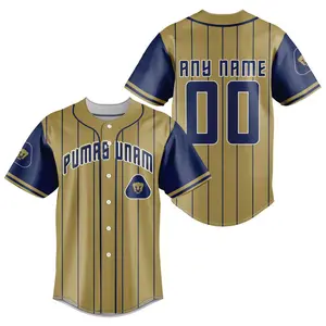 LIGA MX Pumas UNAM Special Baseball Jersey ST2301
