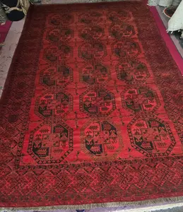 Antique Ersari Turkoman Rug Circa 1920s – Handwoven Tribal Design ( 10 x 15)