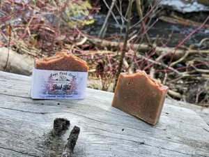 Dark Kiss Cold Process Soap- Sage Peak Soap LLC.