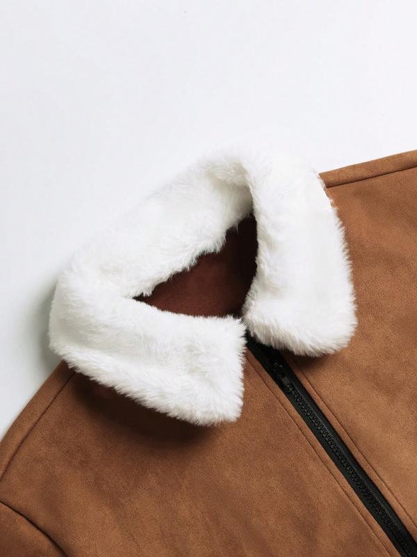 Men's Tactical Warm Winter Jacket, Thick Collar Casual Workwear Coat for Cold Weather, Fashionable Durable Windbreaker for Outdoor Activities