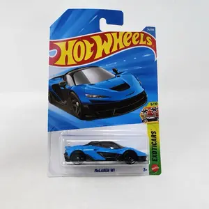 Hot Wheels McLaren W1 Blue Diecast Car Model 5/10 Series 74/250 Collectible Toy