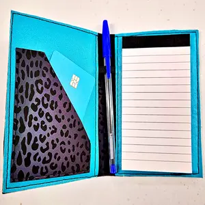 Mini Notepad Holders, 3x5 Refillable Covers