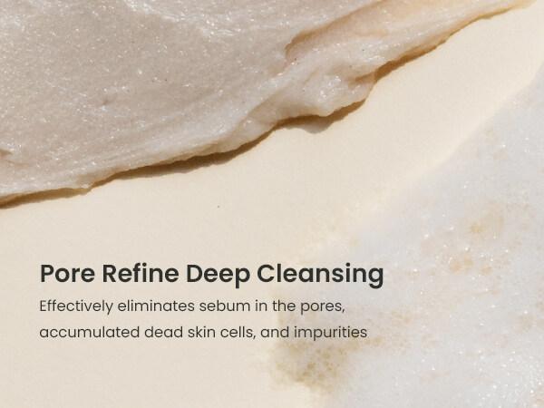 [Heimish] All Clean White Clay Foam (150g/5.07 Oz) – Pore Refine & Deep Cleanser for Soft, Plump, and Clear Skin, Face Wash for Sensitive & Oily Skin