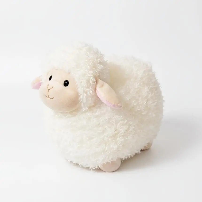 45cm/17.72in Cute Sheep Plush Toys | Soft Polyester Stuffed Animal, Perfect Gift for Boys and Girls, Ideal for Birthday, Christmas, Easter | Brand: SUZYRBISG