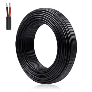 18 Gauge 2 Conductor Electrical Wire, 65.6FT 18 AWG Stranded Low Voltage Wire, LEDLightsWorld