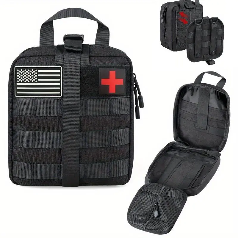 Molle medical pouch ifak bag first aid kit tactical pouch empty emt med belt pouch rip away small rescue trauma pouches