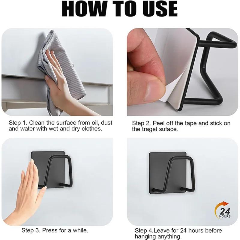 Kitchen Stainless Steel Sink Sponges Holder Drain Drying Rack Self Adhesive Storage Holder Wall Hooks Kitchen Organizer Tool