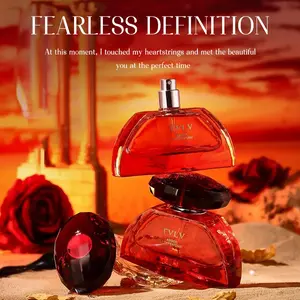 Amber City Perfume Eau de Parfum Long-Lasting Floral Fruity Scent, Ideal Gift for Her, Elegant Rose Fragrance, Perfect Daily Wear