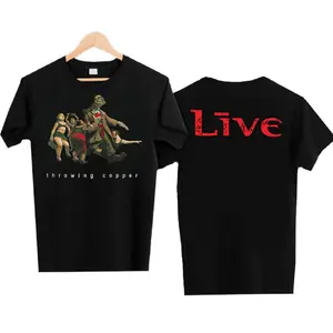 Throwing Copper Vintage Live 1994 New Black T-Shirt Unisex Cotton Fabric Tee Fullsize