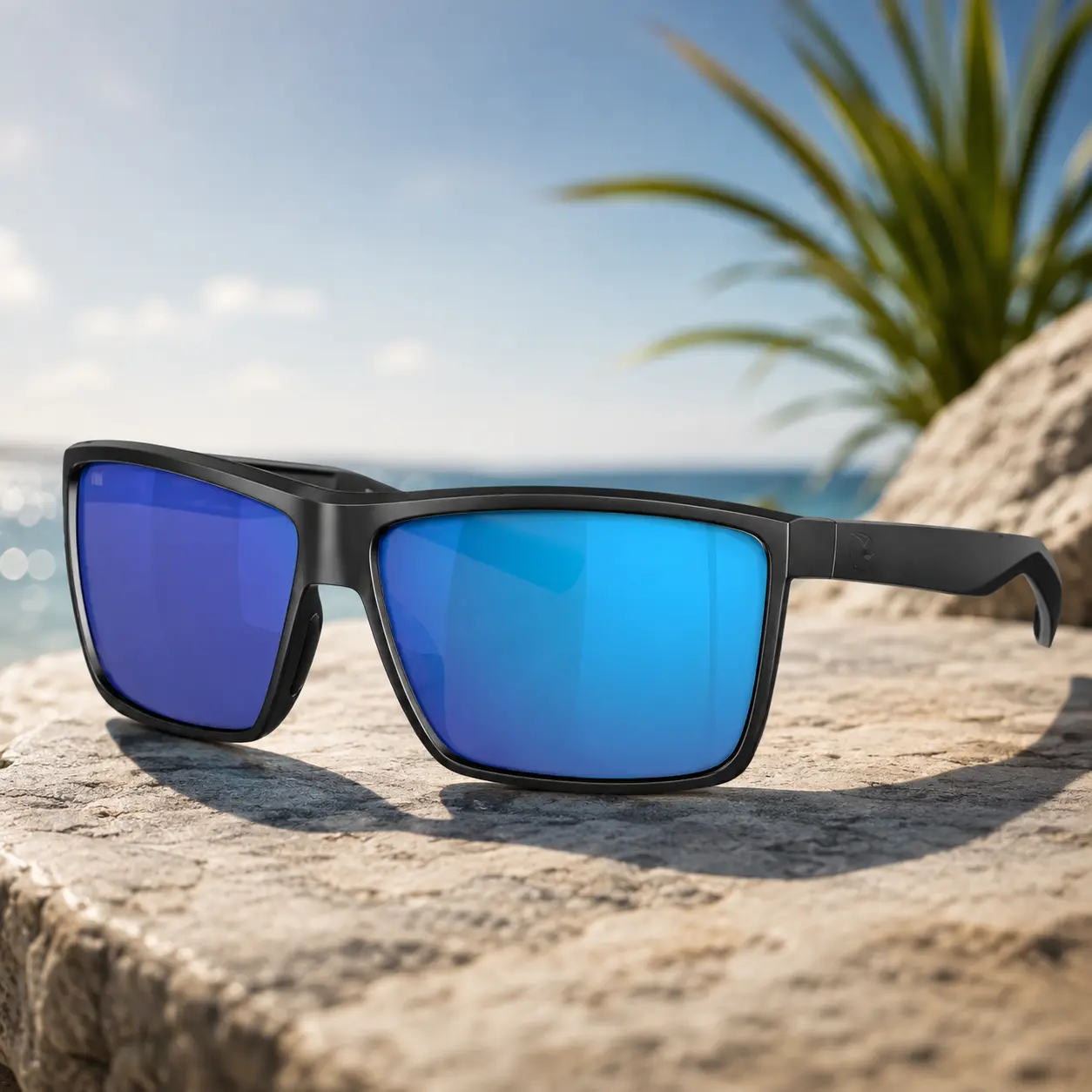 Costaego 580G Polarized Sunglasses for Men, UV400 Fishing Sunglasses, Mirrored Sport Shades for Boating, Driving & Outdoor Activities