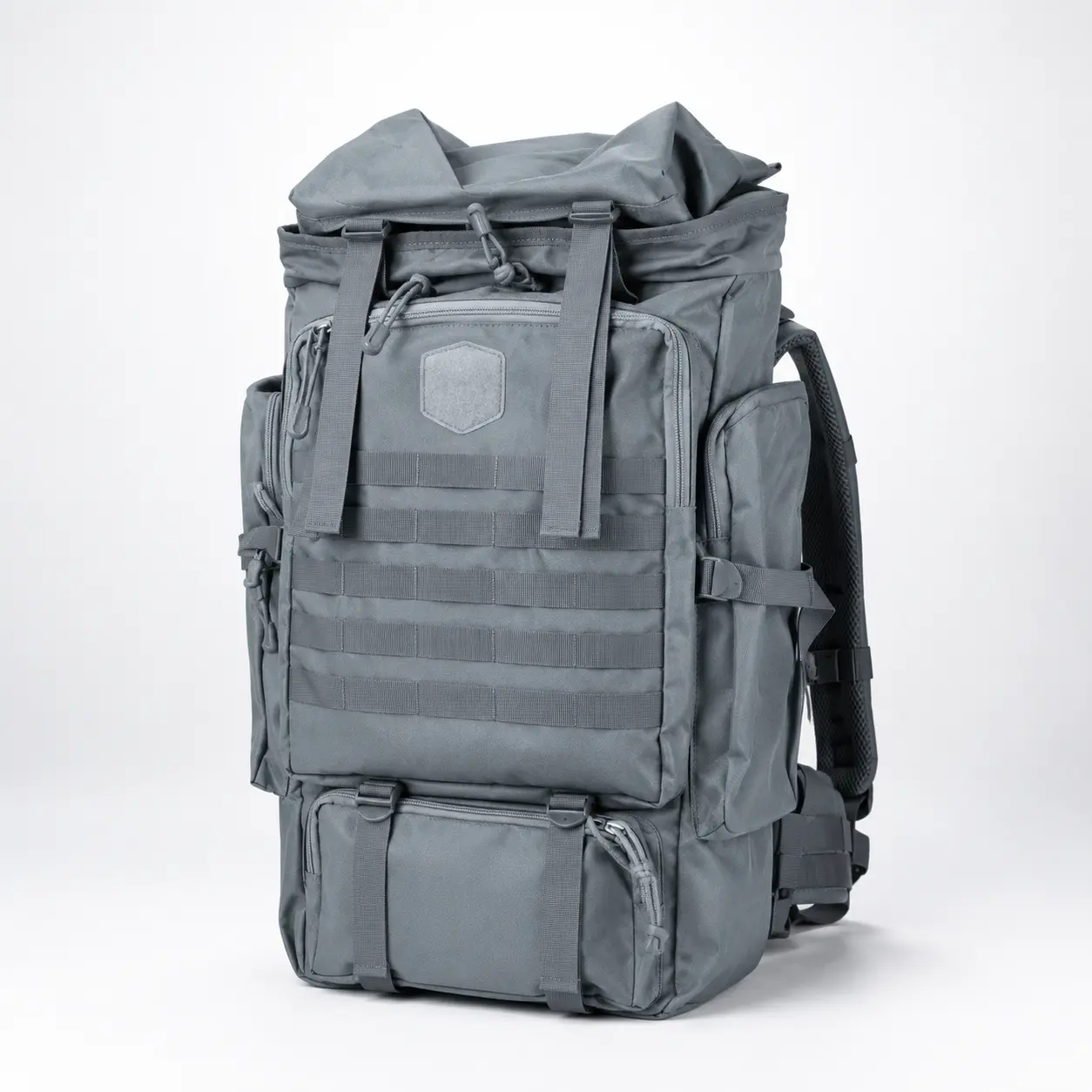 Tactical Outdoor Backpack 80x44x10 cm Large Capacity Multi-Pocket Design for Hiking Camping