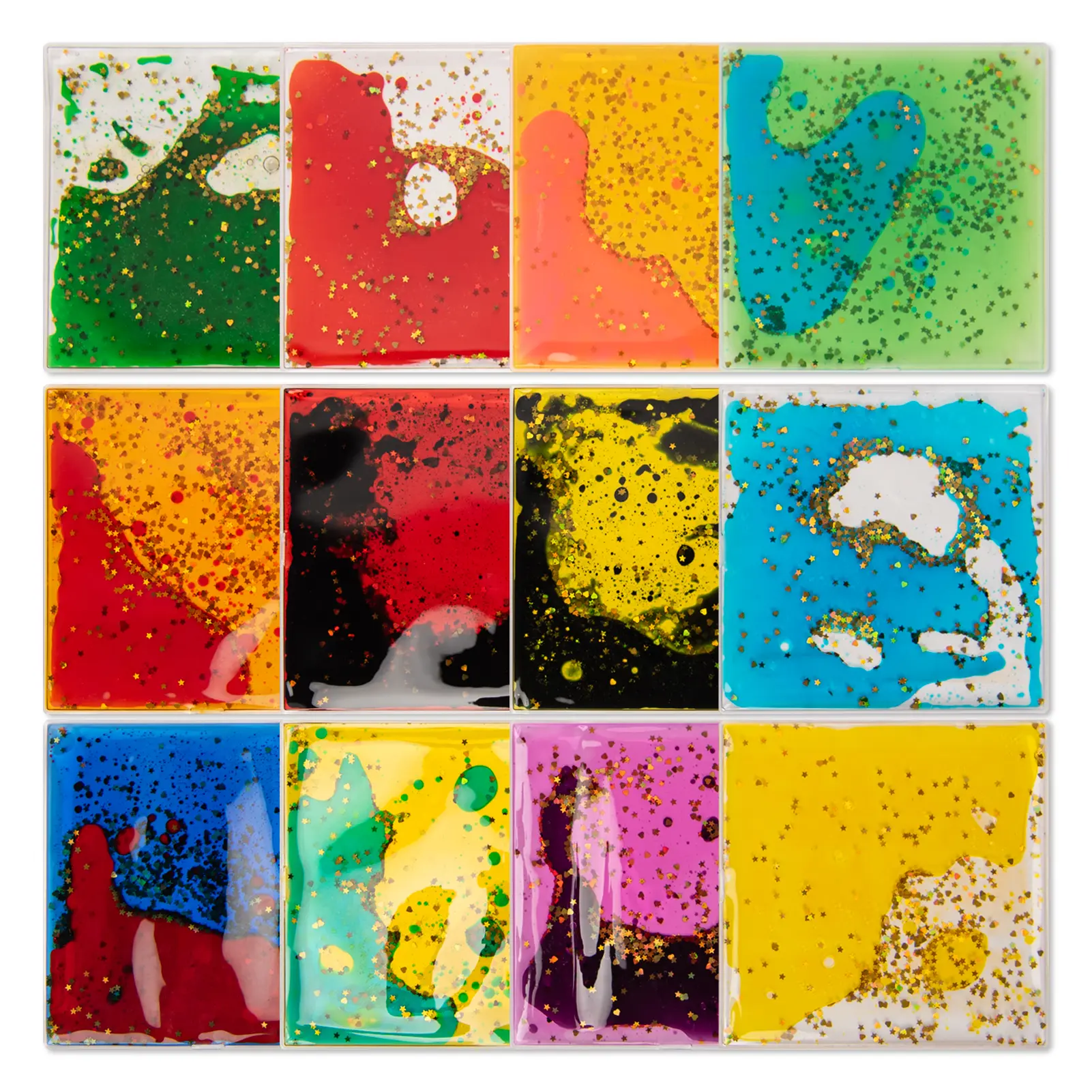 6''×6'',12 Tiles-Square