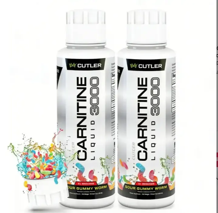 [Live Exclusive] Cutler Nutrition 2-Pack Multi-Flavor Carnitine Liquid 3000 Energy Sport Supplement Beverage Variety Pack