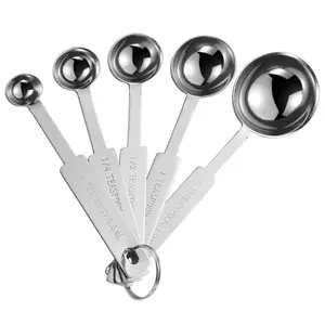 Measuring Spoons Set, Includes tbsp, Food Grade Stainless Steel Measuring Spoons for Measuring Tablespoons and Teaspoons