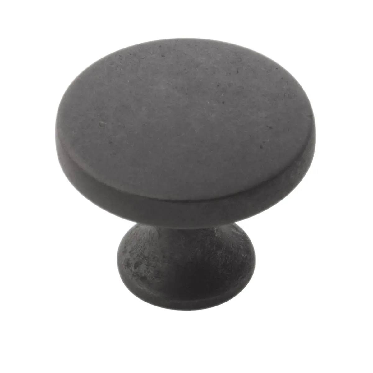 Belwith Forge Forged Iron Door Knob - 1.37 in. Dia., Black Iron Finish, Zinc Base, High-Quality Construction, Durable, Farmhouse Chic & Contemporary Design, Modern Elegance Door Hardware