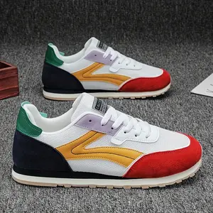 Summer men's running shoes, with soft soles and shock-absorbing function, are fashionable and casual sports shoes. They are slip-resistant and durable, suitable for men's walking.
